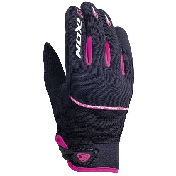 Motorradhandschuhe Ixon RS Lift Lady HP Schwarz Wei� Fushia
