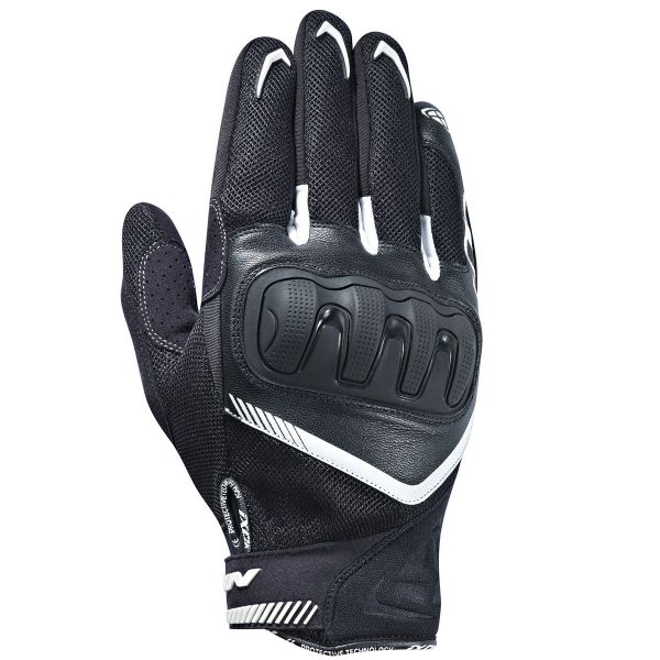 Motorradhandschuhe Ixon RS Loop Black White