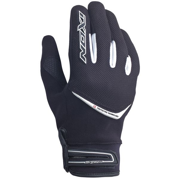 Motorradhandschuhe Ixon RS Slick HP Schwarz Wei