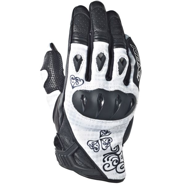 Motorradhandschuhe Ixon RS Tatoo VX HP Wei� Schwarz