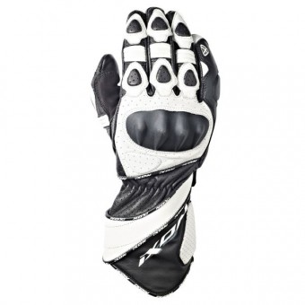 Motorradhandschuhe Ixon RS Top Ten HP Schwarz Weiß