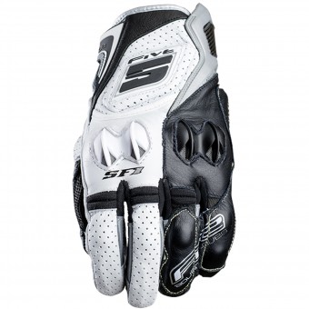 Motorradhandschuhe Five SF1 White Grey