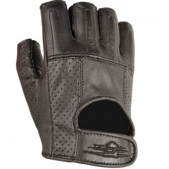 Motorradhandschuhe Akito Shorty Schwarz