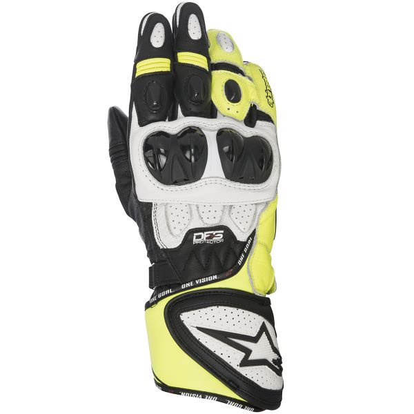 Motorradhandschuhe Alpinestars SP Z Drystar Black Yellow Fluo