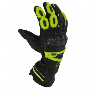 Motorradhandschuhe Bering Spitfire Schwarz Gelb Fluo