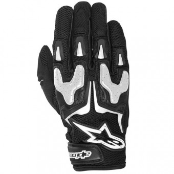 Motorradhandschuhe Alpinestars Stella SMX-3 Air Schwarz Wei�