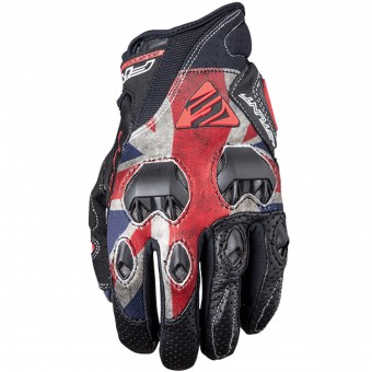 Motorradhandschuhe Five Stunt Evo Replica England