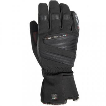 Motorradhandschuhe V'Quattro Thunder Schwarz