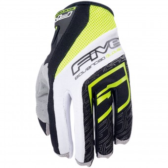 Motorradhandschuhe Five TRX Yellow Fluo