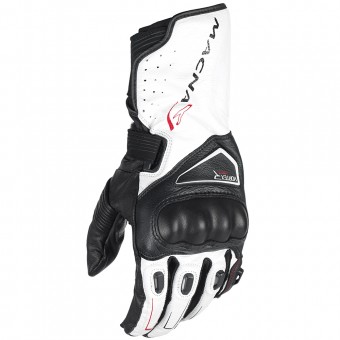 Motorradhandschuhe Macna Vortex White