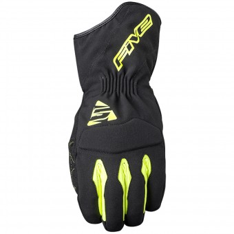 Motorradhandschuhe Five WFX3 WP Black Yellow Fluo