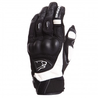 Motorradhandschuhe Bering Zeff Black White