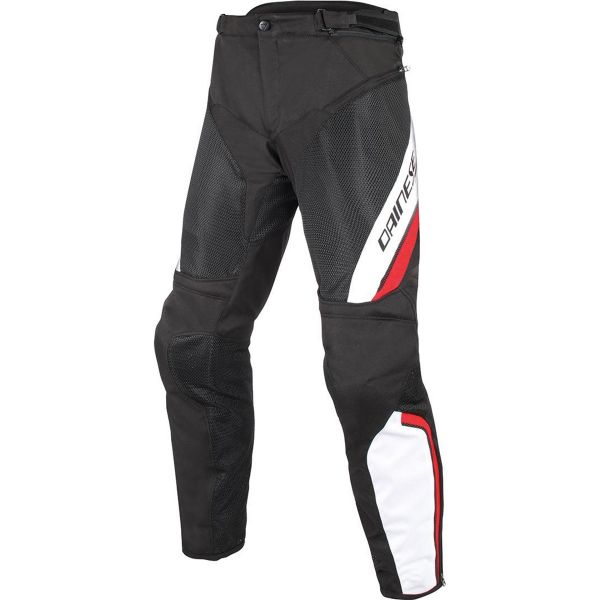 Motorradhose Dainese Drake Air D-Dry Black White Red