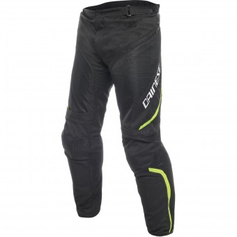 Motorradhose Dainese Drake Air D-Dry Black Yellow Fluo