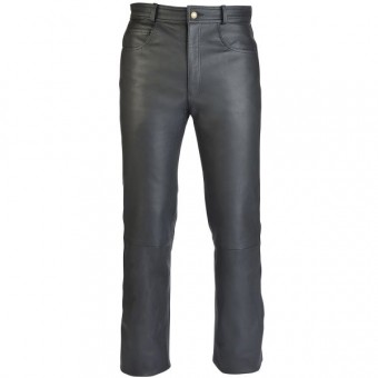 Motorradjeans Soubirac Jean Cuir Sympatex Schwarz