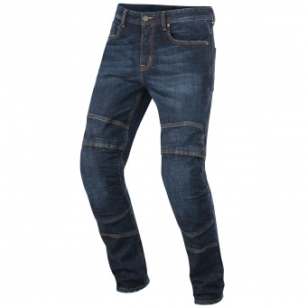Motorradhose Alpinestars Crank Pro Denim Dark Rinse