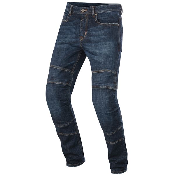 Motorradjeans Alpinestars Crank Pro Denim Dark Rinse