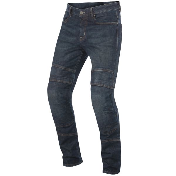 Motorradjeans Alpinestars Crank Pro Denim Greaser Dirty Motorradjeans Alpinestars Crank Pro Denim Greaser Dirty