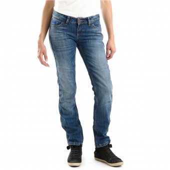 Motorradjeans Overlap Overhide Crystal Palace Smalt