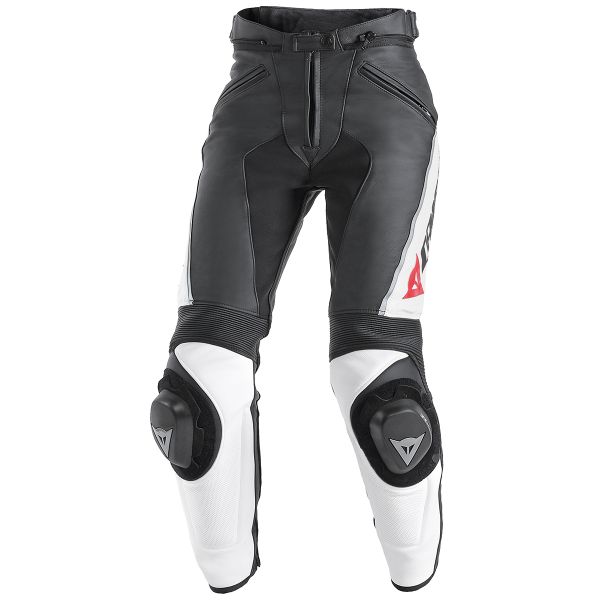Motorradhose Dainese Delta Pro C2 Lady Black White
