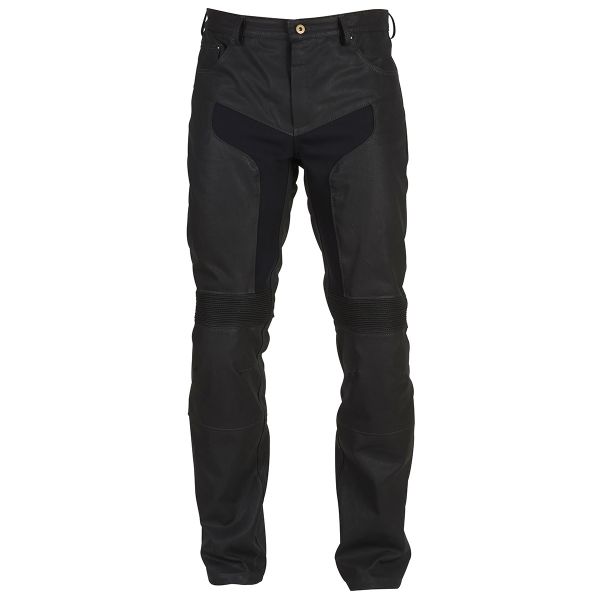 Motorradhose Furygan Jean DH Schwarz Oil