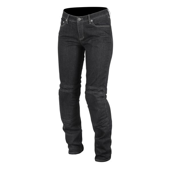 Motorradhose Alpinestars Kerry Tech Denim Schwarz