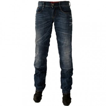 Motorradhose Esquad Louisy Road Blue