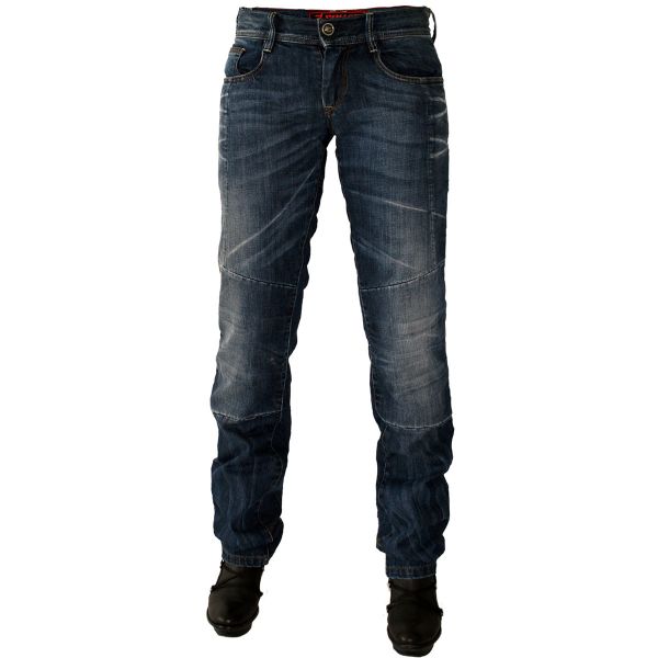 Motorradhose Esquad Louisy Road Blue