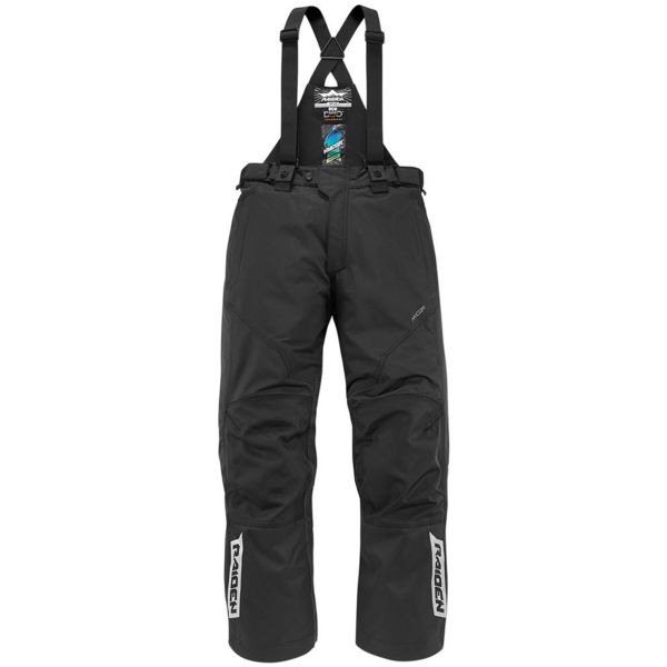 Motorradhose ICON Raiden DKR Monochromatic Black Pant Motorradhose ICON Raiden DKR Monochromatic Black Pant