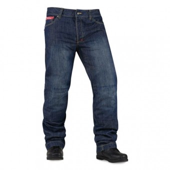 Motorradhose ICON Strongarm 2 Blue