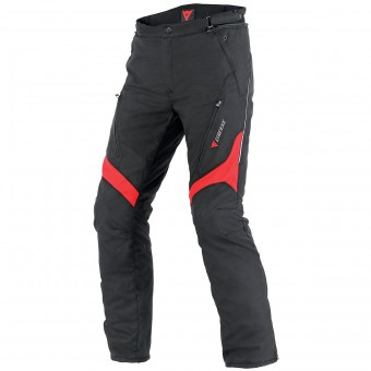 Motorradhose Dainese Tempest D-Dry Black Red Pant