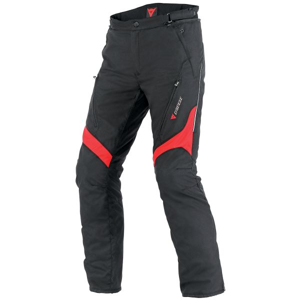 Motorradhose Dainese Tempest D-Dry Black Red Pant
