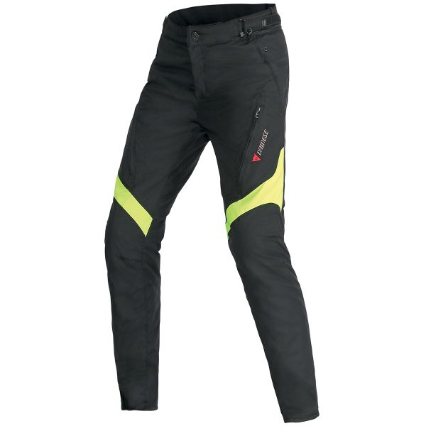 Motorradhose Dainese Tempest Lady D-Dry Black Yellow Fluo Pant