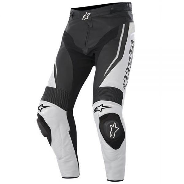 Motorradhose Alpinestars Track Pant Schwarz Wei�