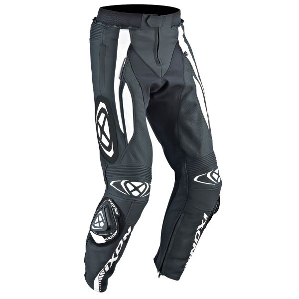 Motorradhose Ixon Vortex Pant Black White