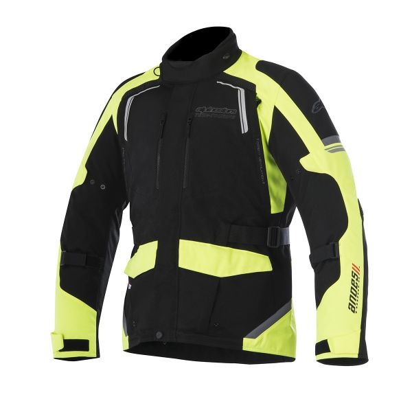 Motorradweste Alpinestars Andes V2 Drystar Black Yellow Fluo