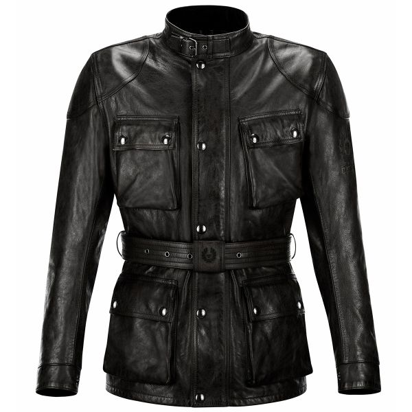 Motorradweste Belstaff Classic Trophy Leather Black Motorradweste Belstaff Classic Trophy Leather Black