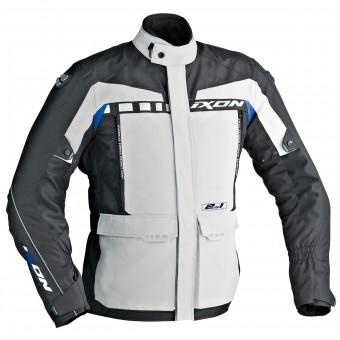 Motorradweste Ixon Corsica Grau Schwarz Blau
