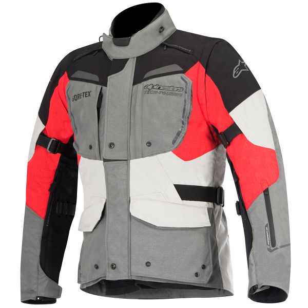 Motorradjacke Alpinestars Durban Gore-Tex Gray Red