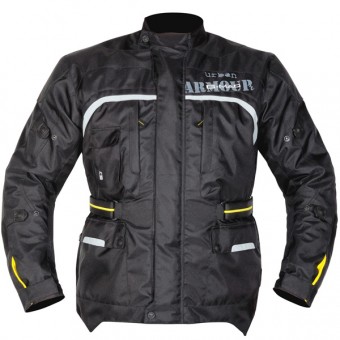 Motorradweste G-MAC Pilot Schwarz (00)