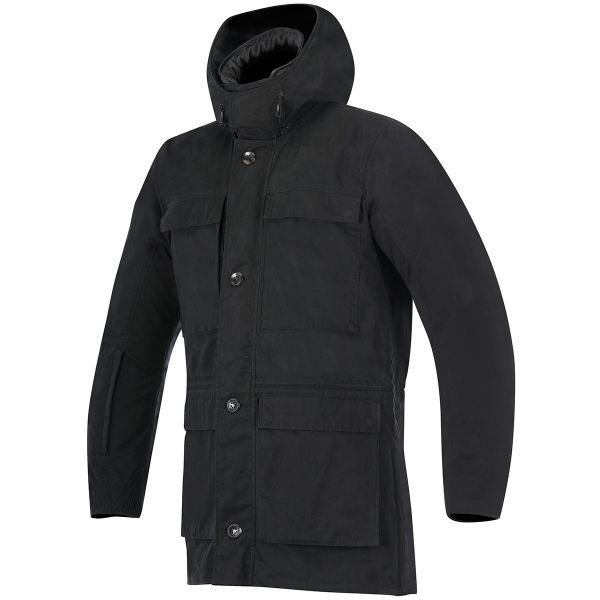 Motorradweste Alpinestars Ethan Drystar Parka Black