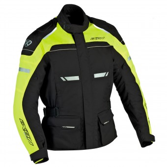 Motorradweste Ixon Fjord Schwarz Gelb