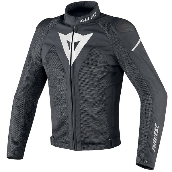 Motorradjacke Dainese Hyper Flux D-Dry Black White