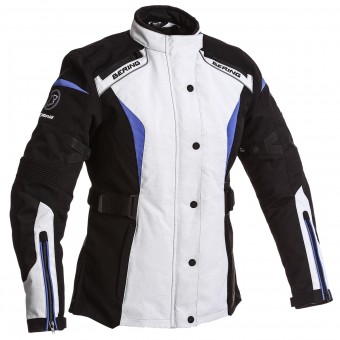 Motorradweste Bering Lady Safari 3 in 1 Black Grey Blue