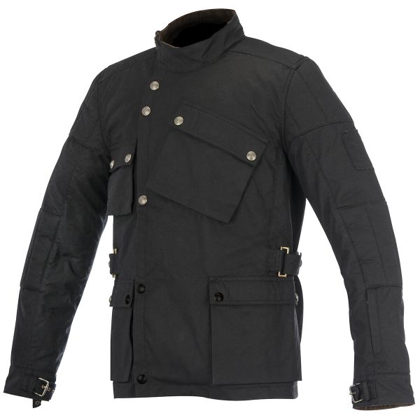 Motorradjacke Alpinestars Oscar Enduro Black