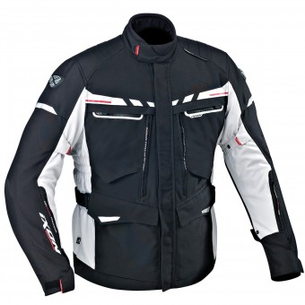 Motorradjacke Ixon Protour HP Black Grey Red