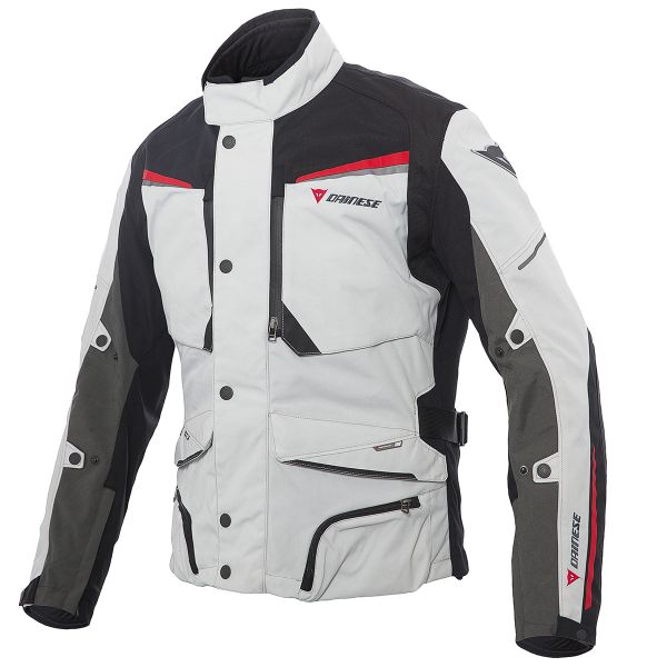 Motorradjacke Dainese Sandstorm Gore-Tex Grey Black Red