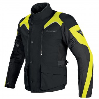 Motorradjacke Dainese Tempest D-Dry Black Yellow Fluo