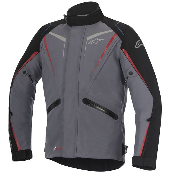 Motorradweste Alpinestars Yokohama Drystar Dark Grey Red Motorradweste Alpinestars Yokohama Drystar Dark Grey Red
