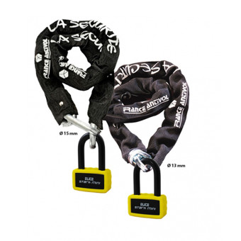 Ketten France Antivol Elite Stark Mini Long Kette SRA 110 cm